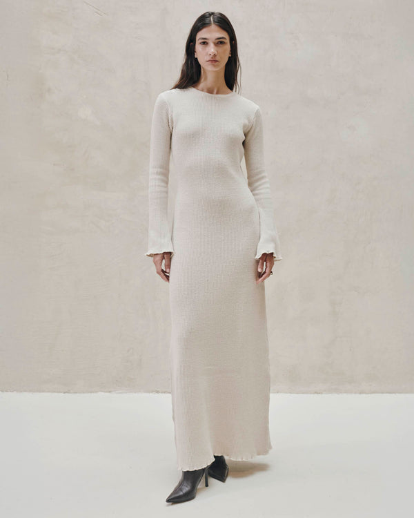 CREAM DRESS