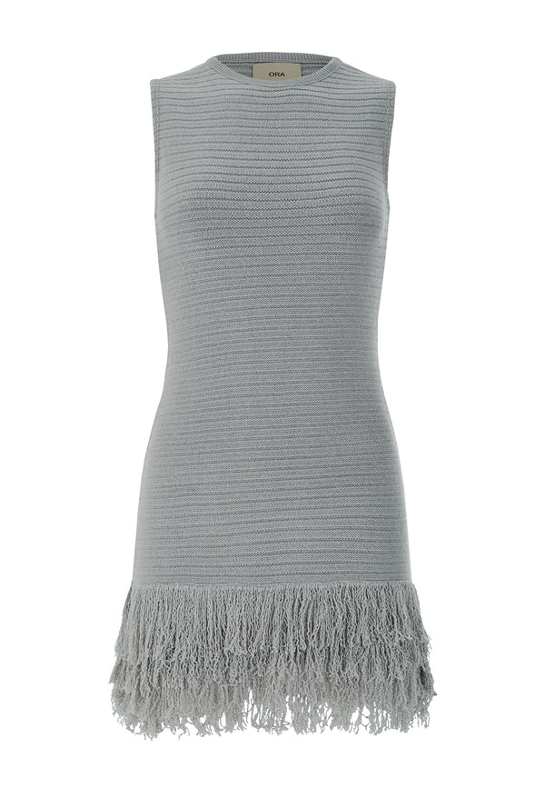 GREY MINI DRESS B